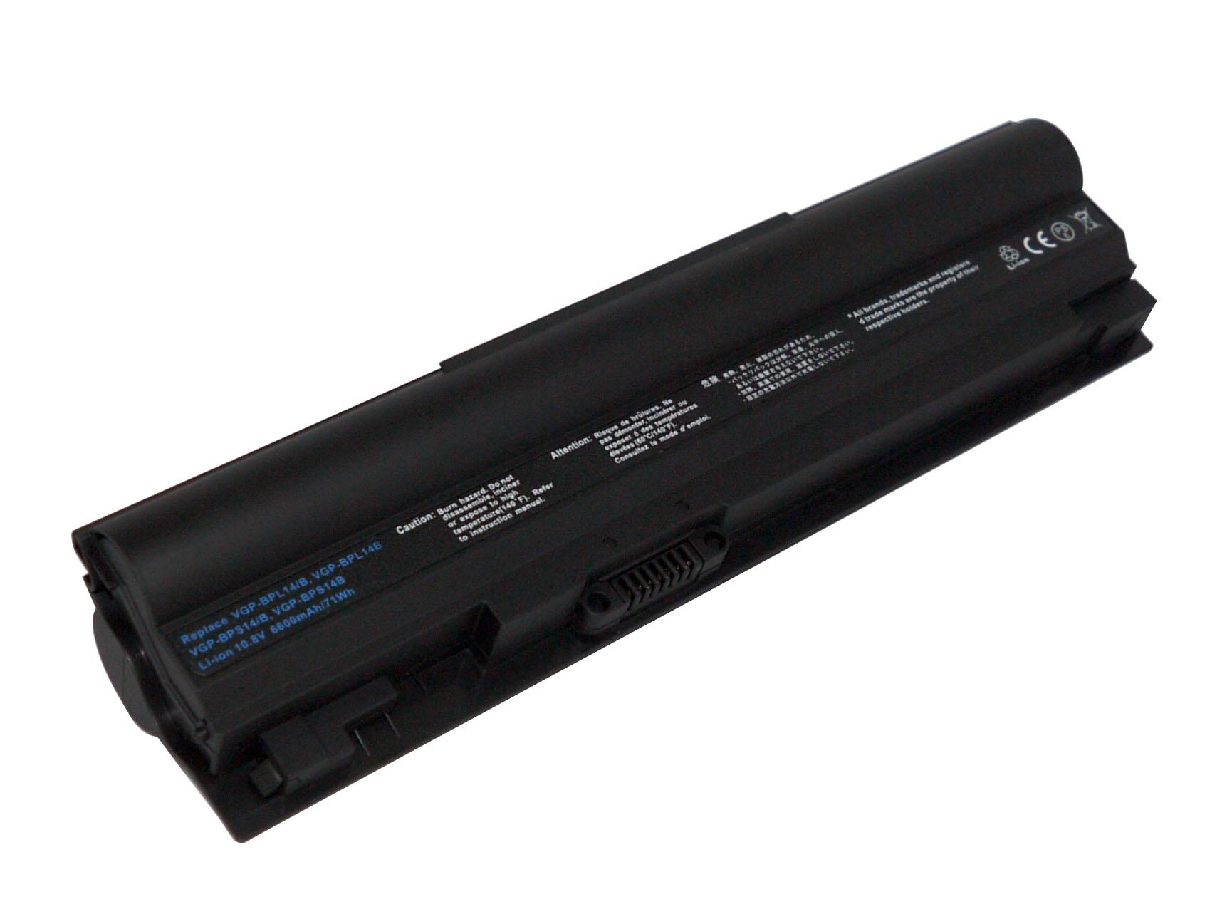 44699 Батерия за лаптоп SONY VAIO VGN-TT290PAB, VGP-BPL14/B - Изображение 1