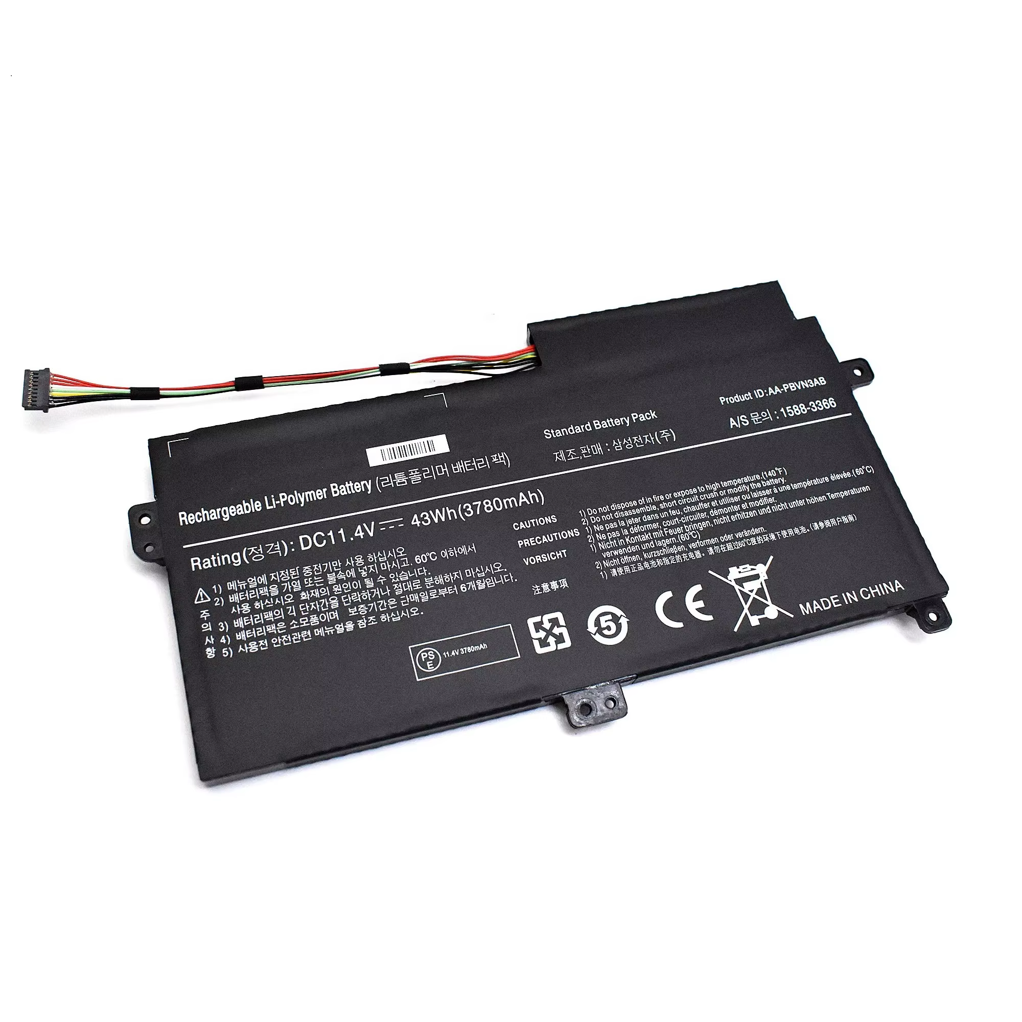 H8c61e317cf3945f0af9ebc342e66c82dF Батерия за лаптоп SAMSUNG 370R5E, AA-PBVN3AB - Изображение 1