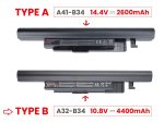 Батерия за лаптоп HAIER Medion Akoya S4213, A41-B34 - Изображение 2