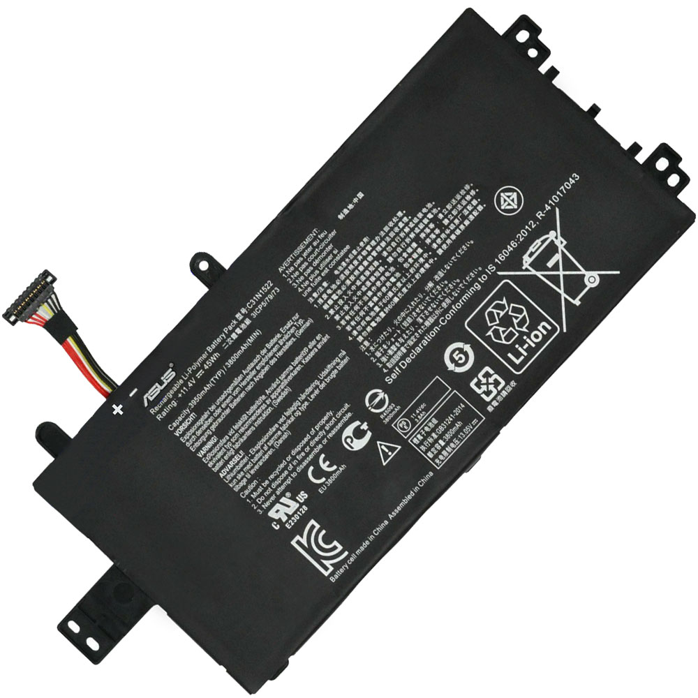 129202255423-42 Батерия за лаптоп ASUS N593UB, C31N1522 - Изображение 1