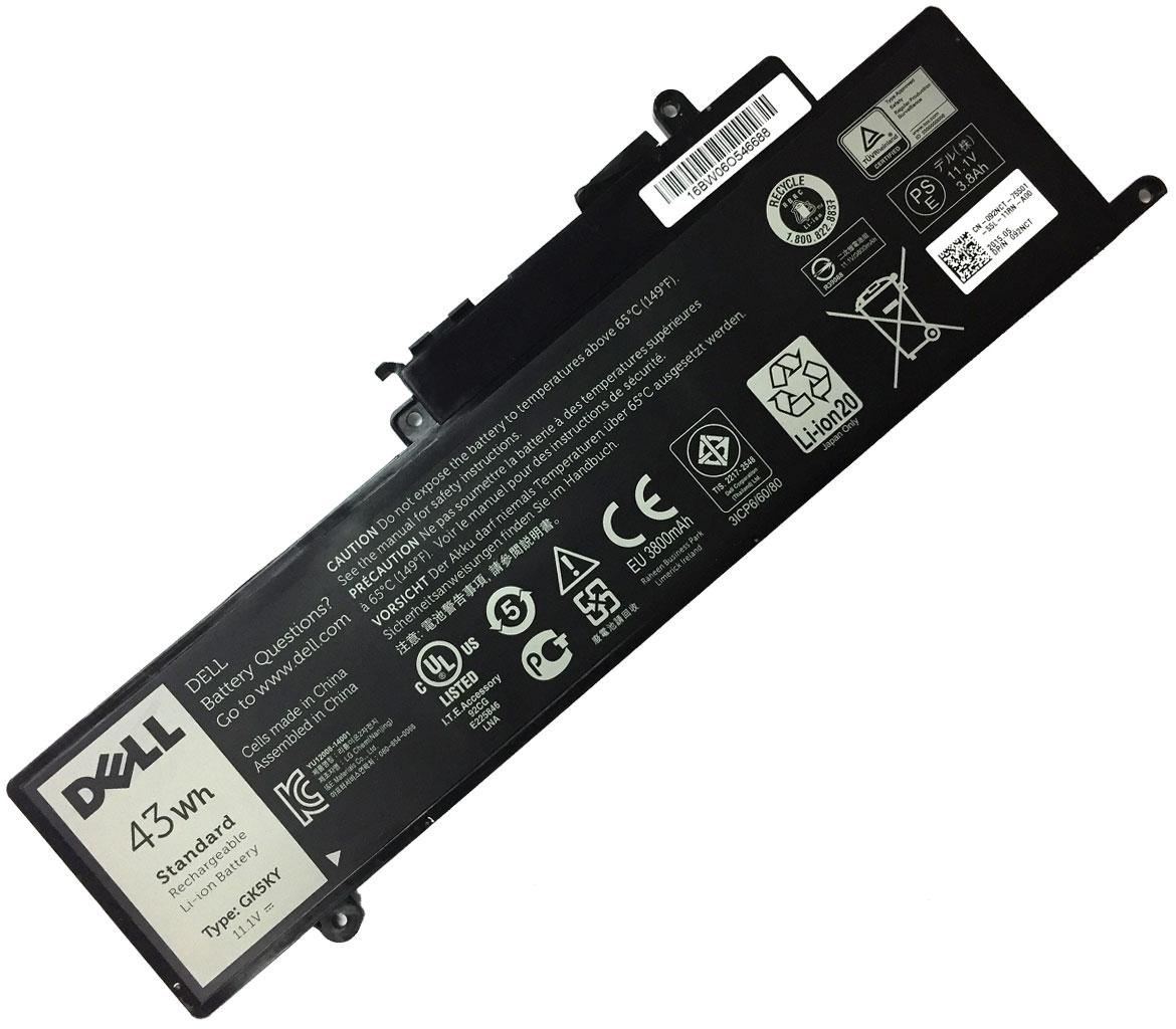 20161009125758-10 Батерия за лаптоп DELL Inspiron 13 7347 Series, GK5KY - Изображение 1