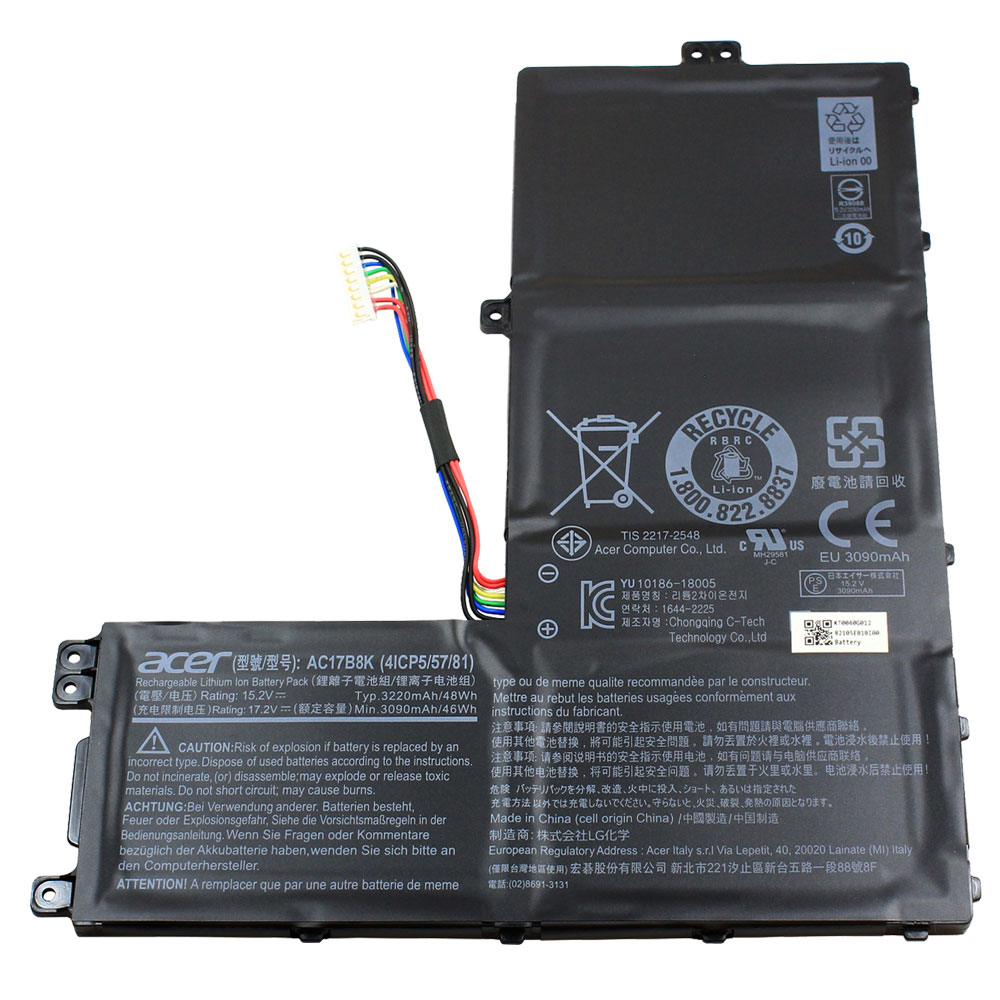 201931222845-12 Батерия за лаптоп ACER Swift 3 SF315-52G, AC17B8K - Изображение 1