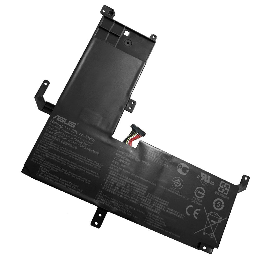 201933173320-1 Батерия за лаптоп ASUS VivoBook Flip 15 TP510UA, B31N1708 - Изображение 1