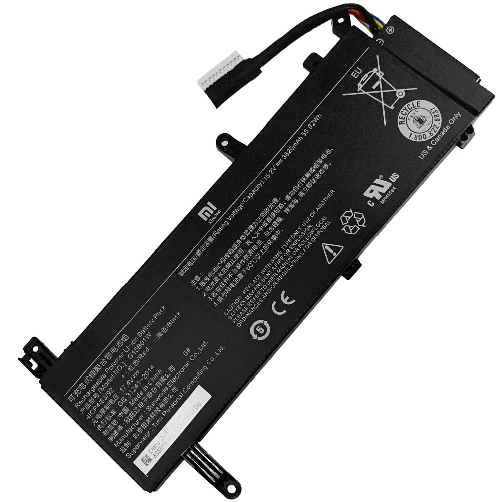 31202065452-151 Батерия за лаптоп XiaoMi Gaming Laptop 15.6 7300HQ 1050Ti/1060 171502-A1, G15B01W - Изображение 1