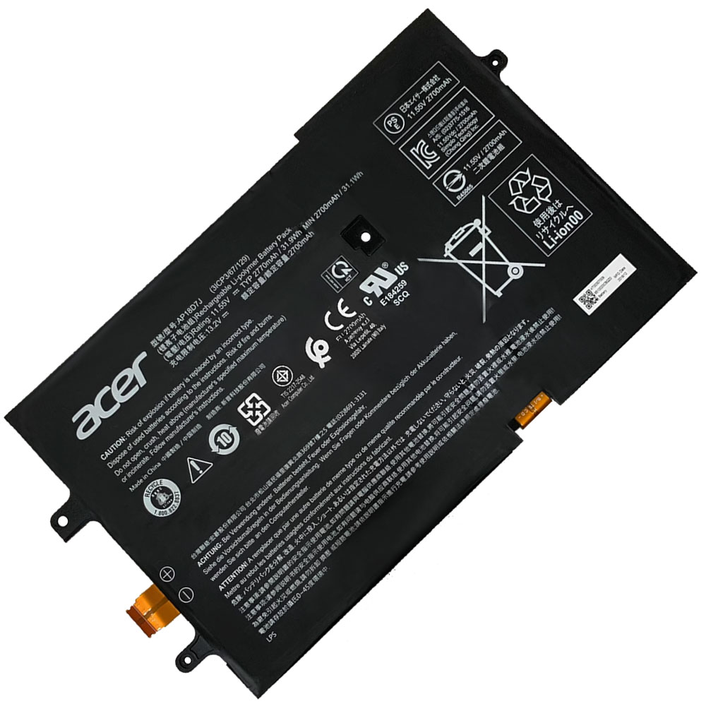 42202381931-10 Батерия за лаптоп ACER Swift 2019 SF714, AP18D7J - Изображение 1