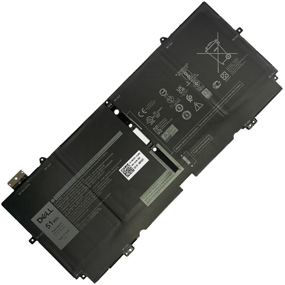 512202382621-45 Батерия за лаптоп DELL XPS 13 9310 2-in-1, X1W0D - Изображение 1