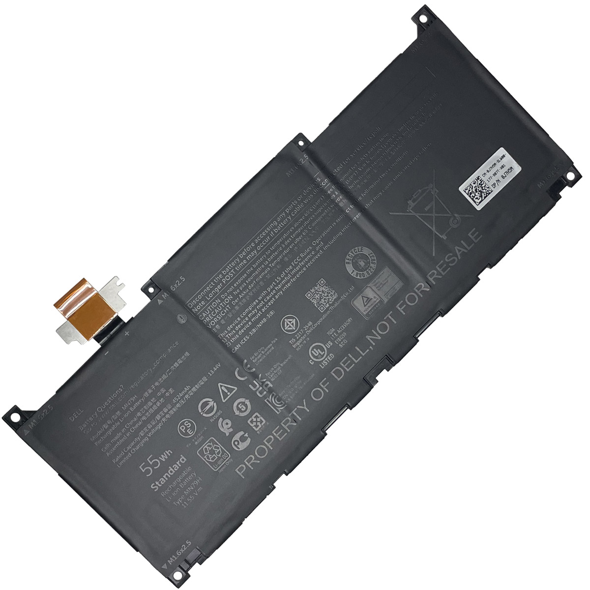 DELL-XPS9320MN79H-1774438374 Батерия за лаптоп DELL XPS 13 Plus 9320 Series, MN79H - Изображение 1