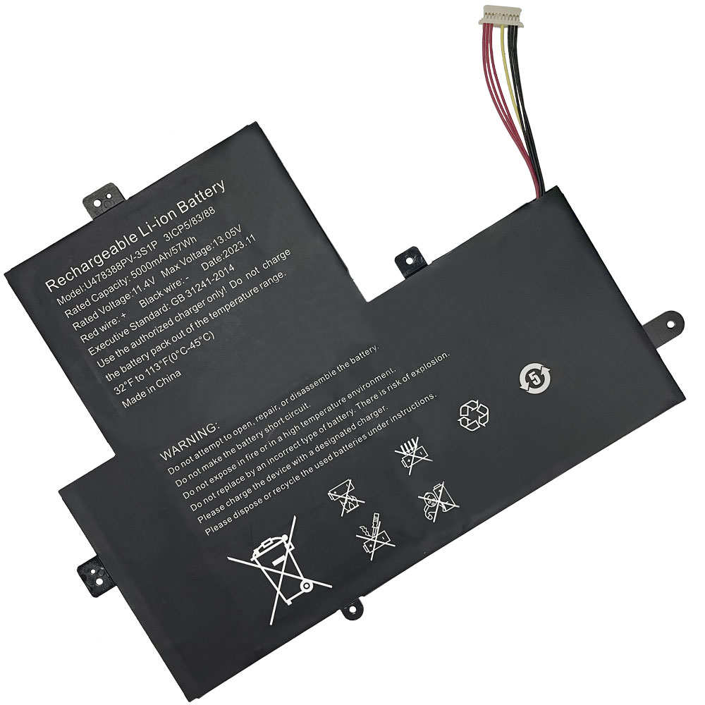 GATEWAY-U478388PV-3S1P-1774438260 Батерия за лаптоп GATEWAY GWTN156-11 Series, U478388PV-3S1P - Изображение 1