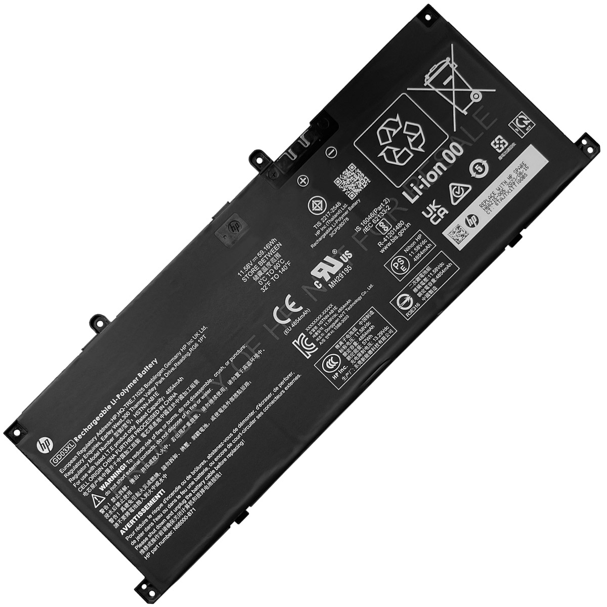 HP-COMPAQ-GD03XL-1774438085 Батерия за лаптоп HP Envy x360 2-in-1 14-fc000014-fc0000, GD03XL - Изображение 1