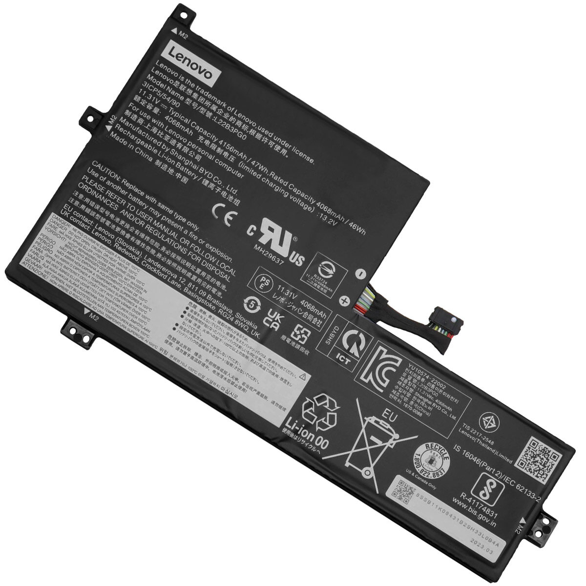 LENOVO-L22M3PG0L22B3PG0-1774438181 Батерия за лаптоп LENOVO 100e Chromebook Gen 3-82W00000US, L22M3PG0 - Изображение 1