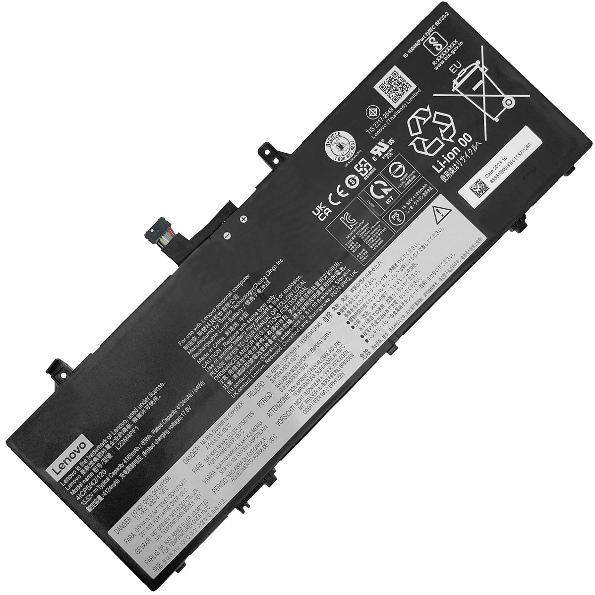 LENOVO-L22M4PF1L22C4PF1-1774438268 Батерия за лаптоп LENOVO Yoga Slim 6 14IAP8 (82WU), L22M4PF1 - Изображение 1