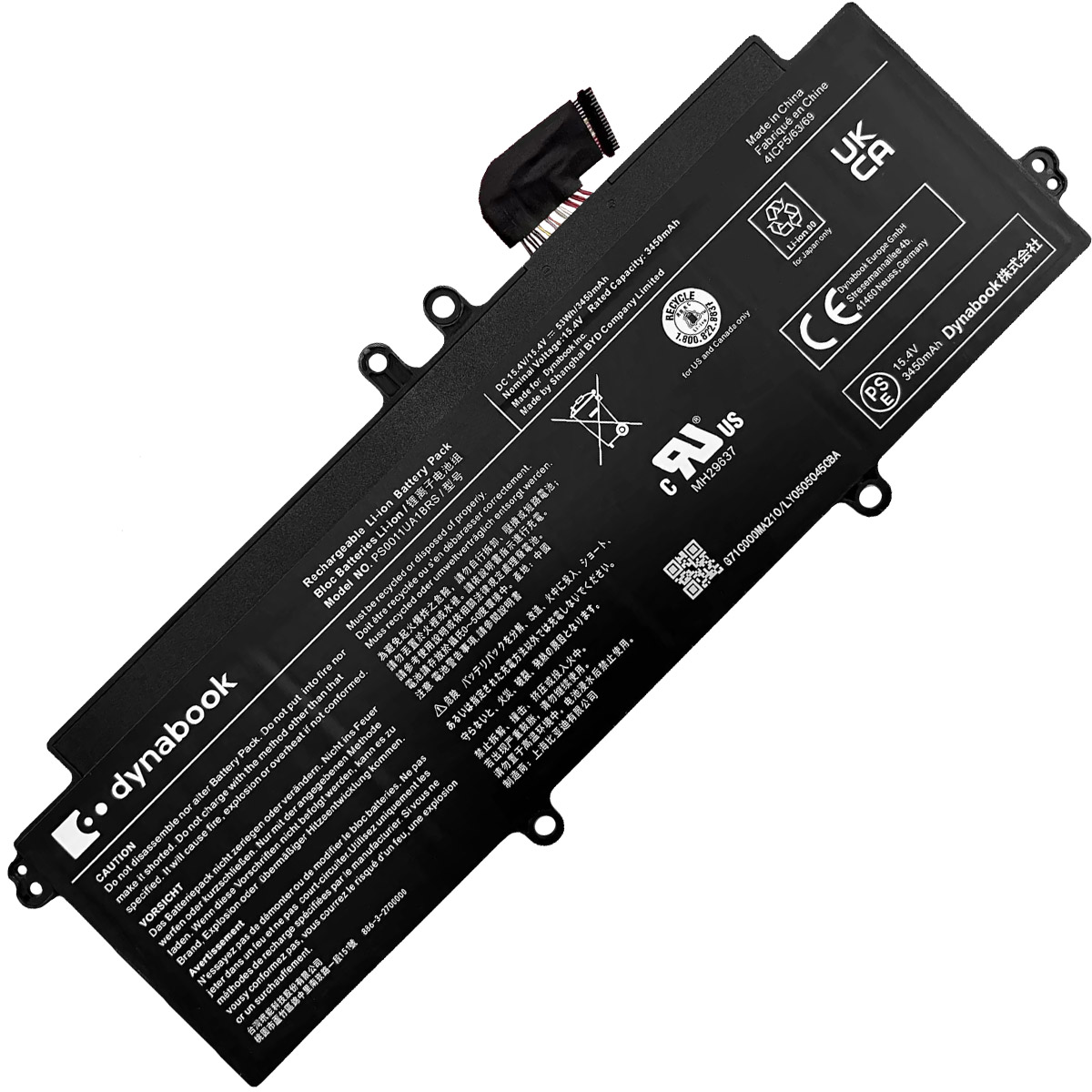 TOSHIBA-PS0011UA1BRS-1774437527 Батерия за лаптоп TOSHIBA Dynabook GZ/HW, PS0011UA1BRS - Изображение 1